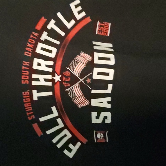 Sturgis Full throttle Saloon t shirt - Picture 3 of 8